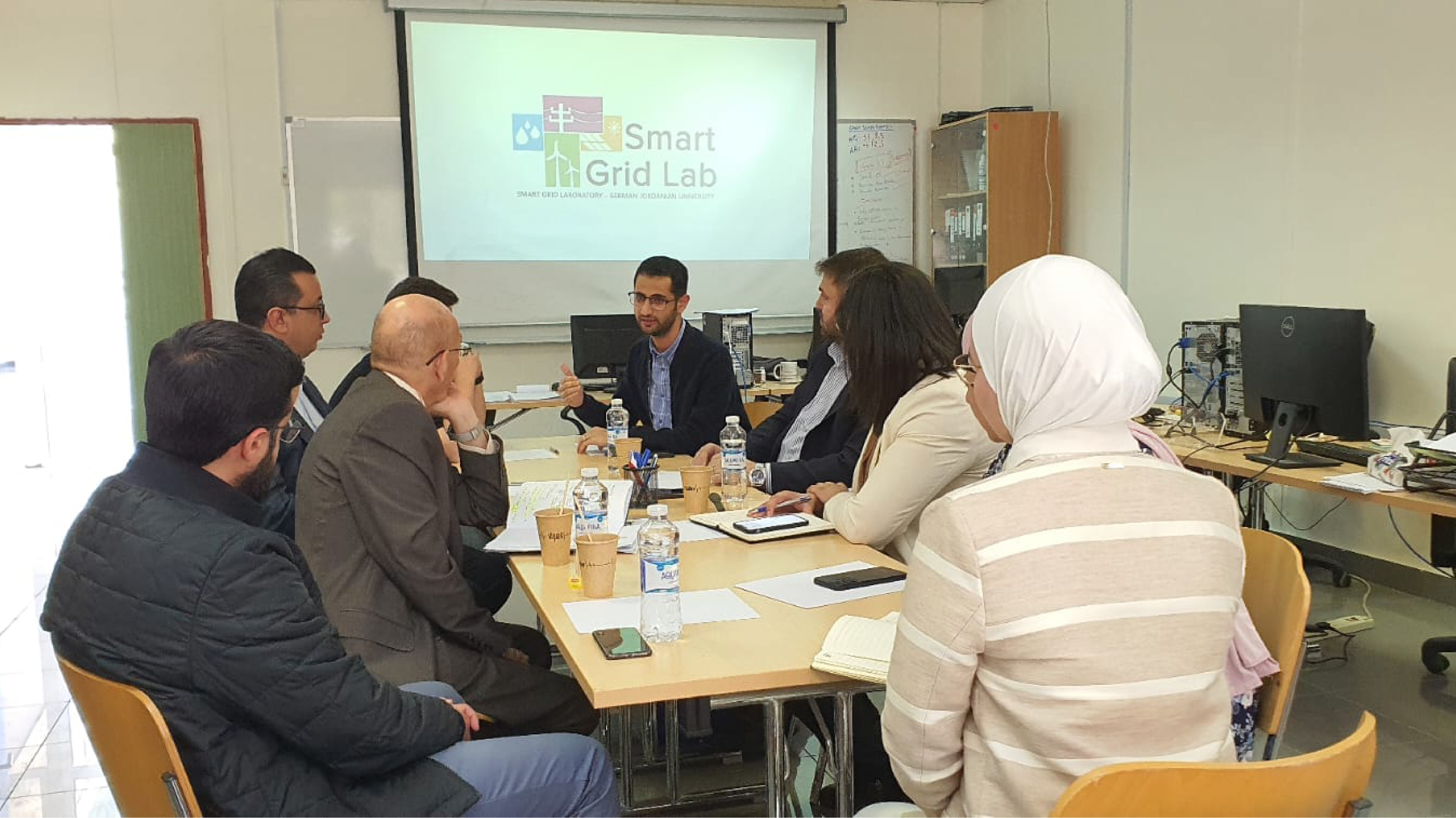 HTU's Team in Smart Grid Lab
